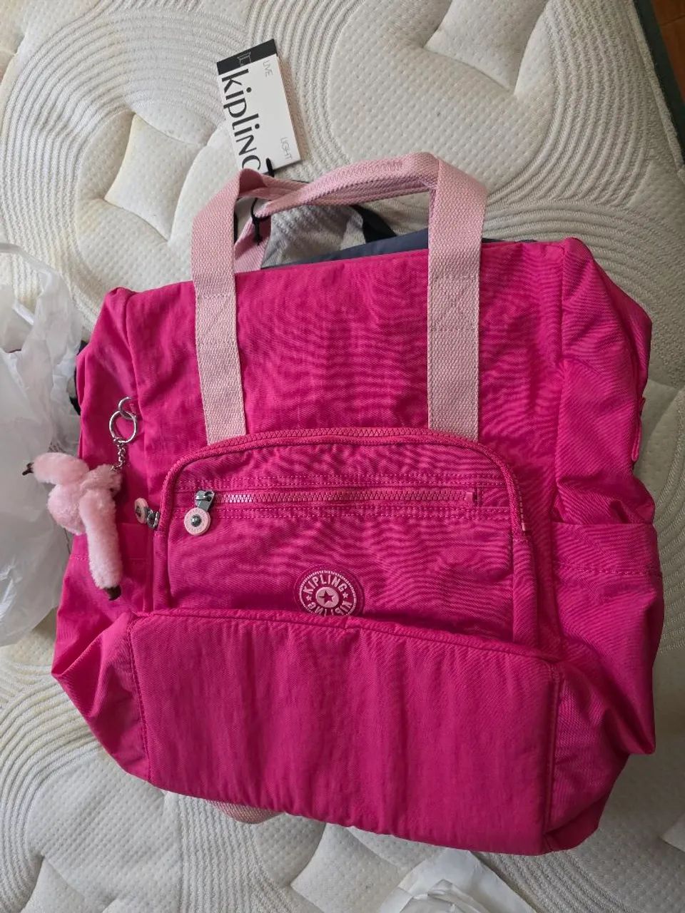 Mochila kipling Buddy rosa