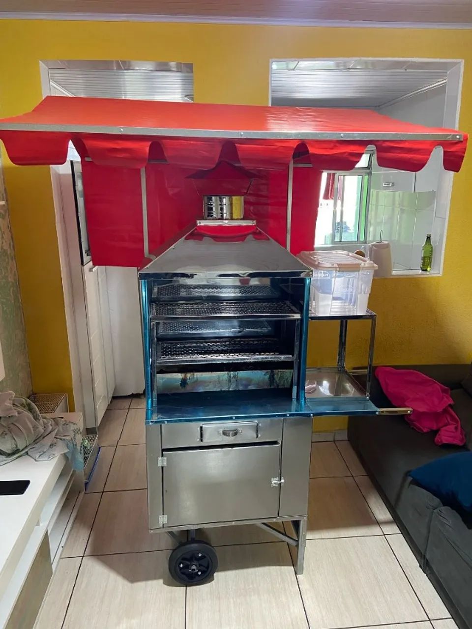 Carrinho de churrasco 