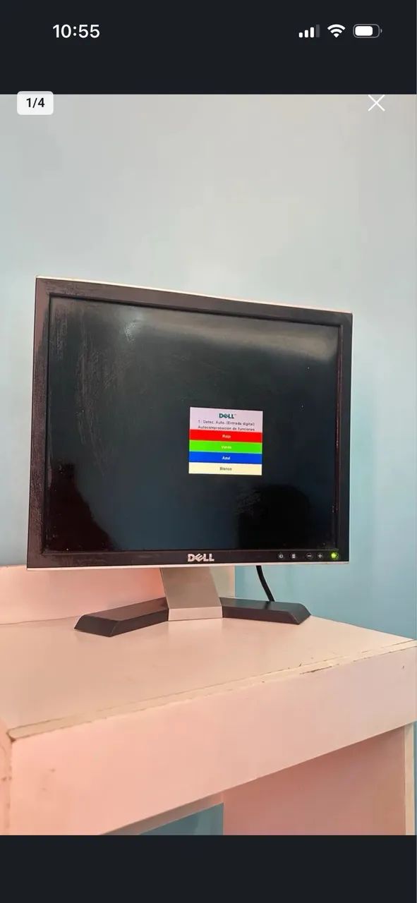 Monitor Dell (funcionando mas com avarias)