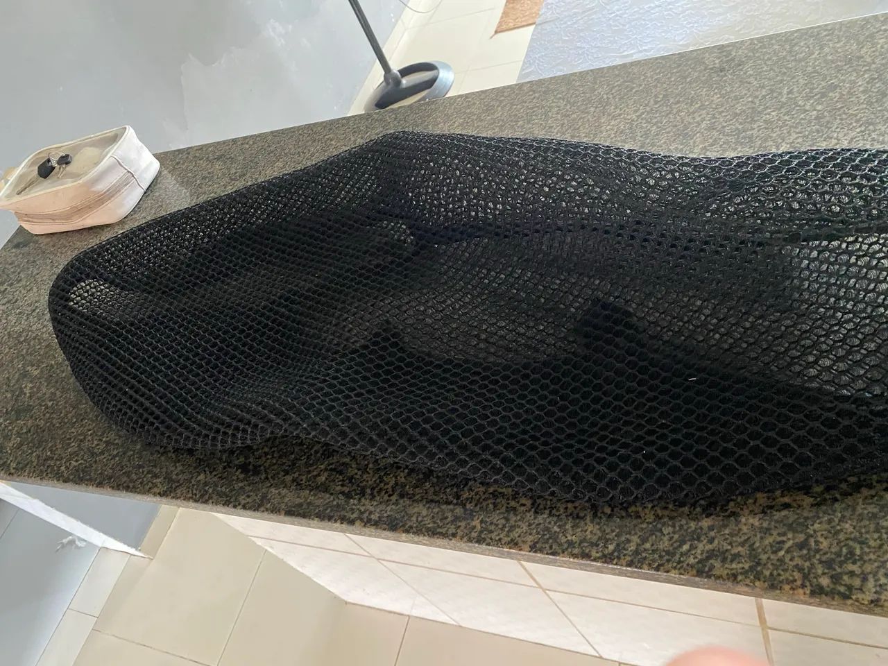 Capa de malha 3D para banco de moto - Foto 5