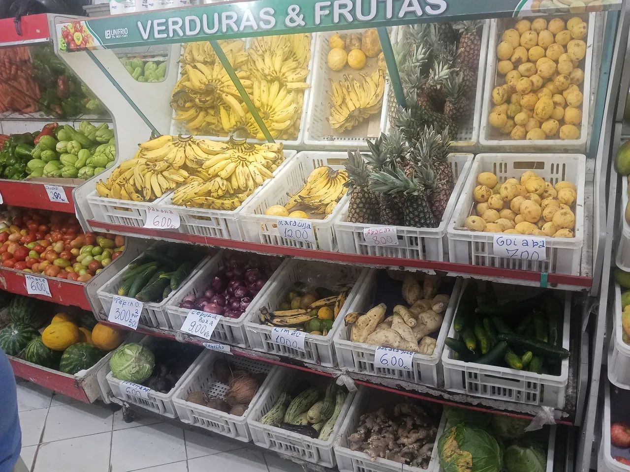Expositor de Verduras 