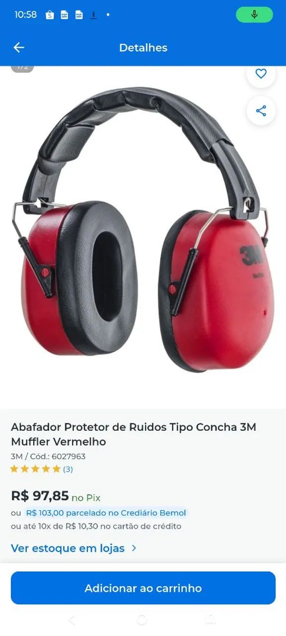 Abafador de ruidos  - Foto 3