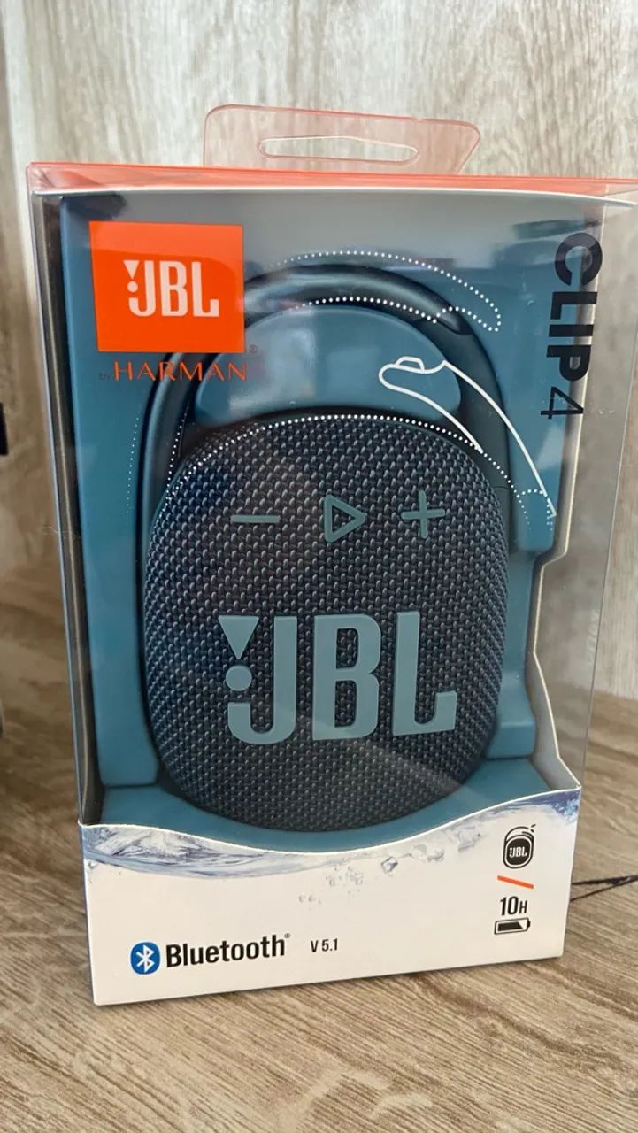 Caixa de som Clip 4 Bluetooth 