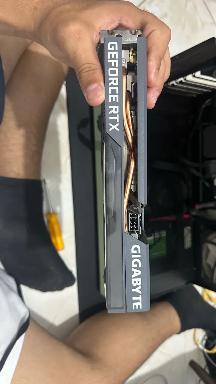 RTX 3060TI EAGLE GIGABYTE IMPECÁVEL - Foto 2