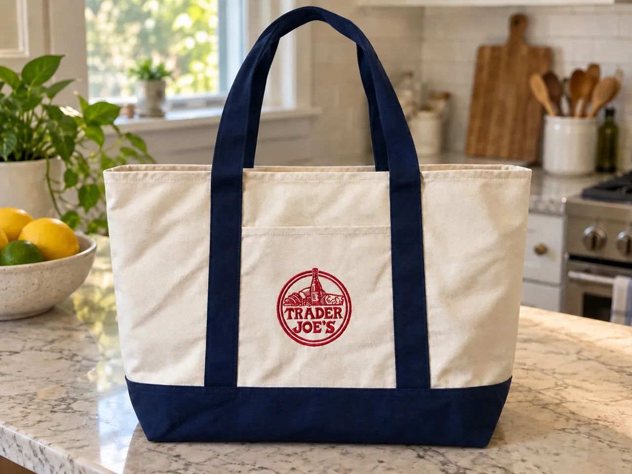 Ecobag Trader Joes - DIRETO DE NOVA YORK - Foto 2