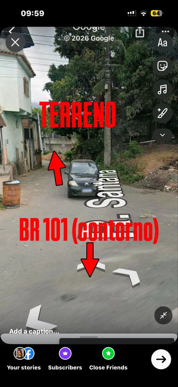 Vendo/ alugo Terreno às margens da BR 101( Rod Contorno)