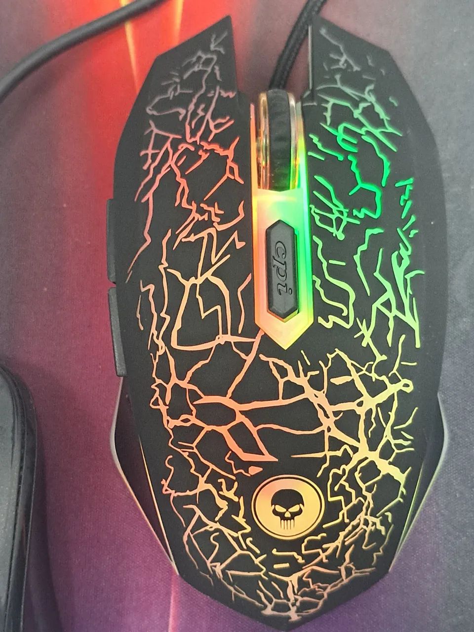 Mouse gamer 3600 DPi com  fio  - Foto 4