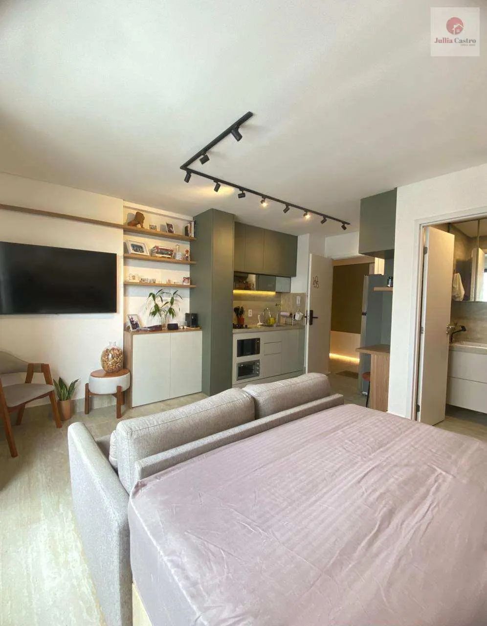 VENDO ÓTIMO FLAT MOBILIADO COM 1 QUARTO NO BAIRRO DA MADALENA/ RECIFE - Foto 4