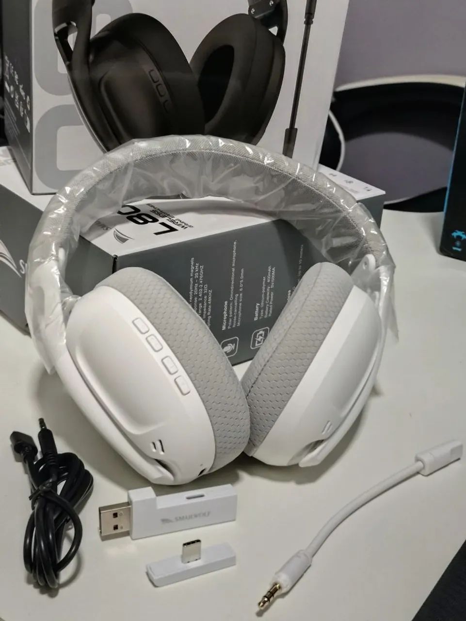 Headset gamer sem fio 