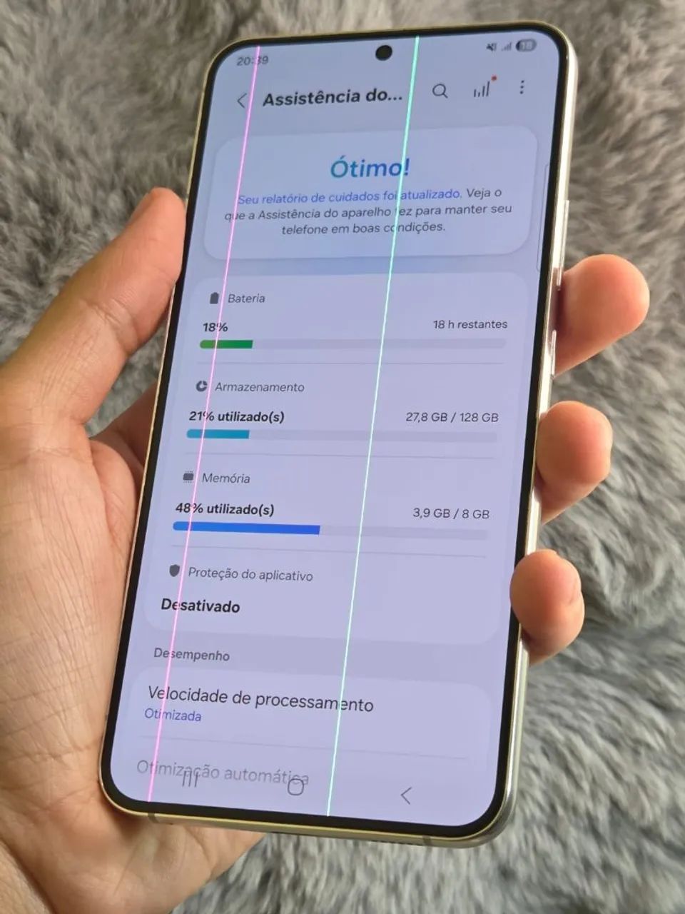 Samsung S22 PLUS BRANCO 128gb 8ram - Foto 2