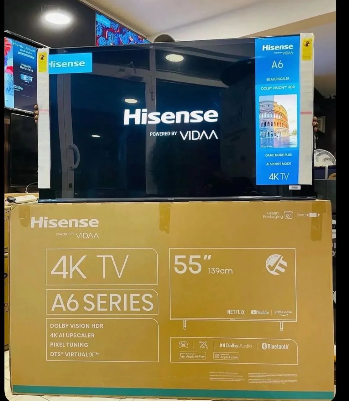 Smart TV 55 Polegadas Hisense Nova  - Foto 2