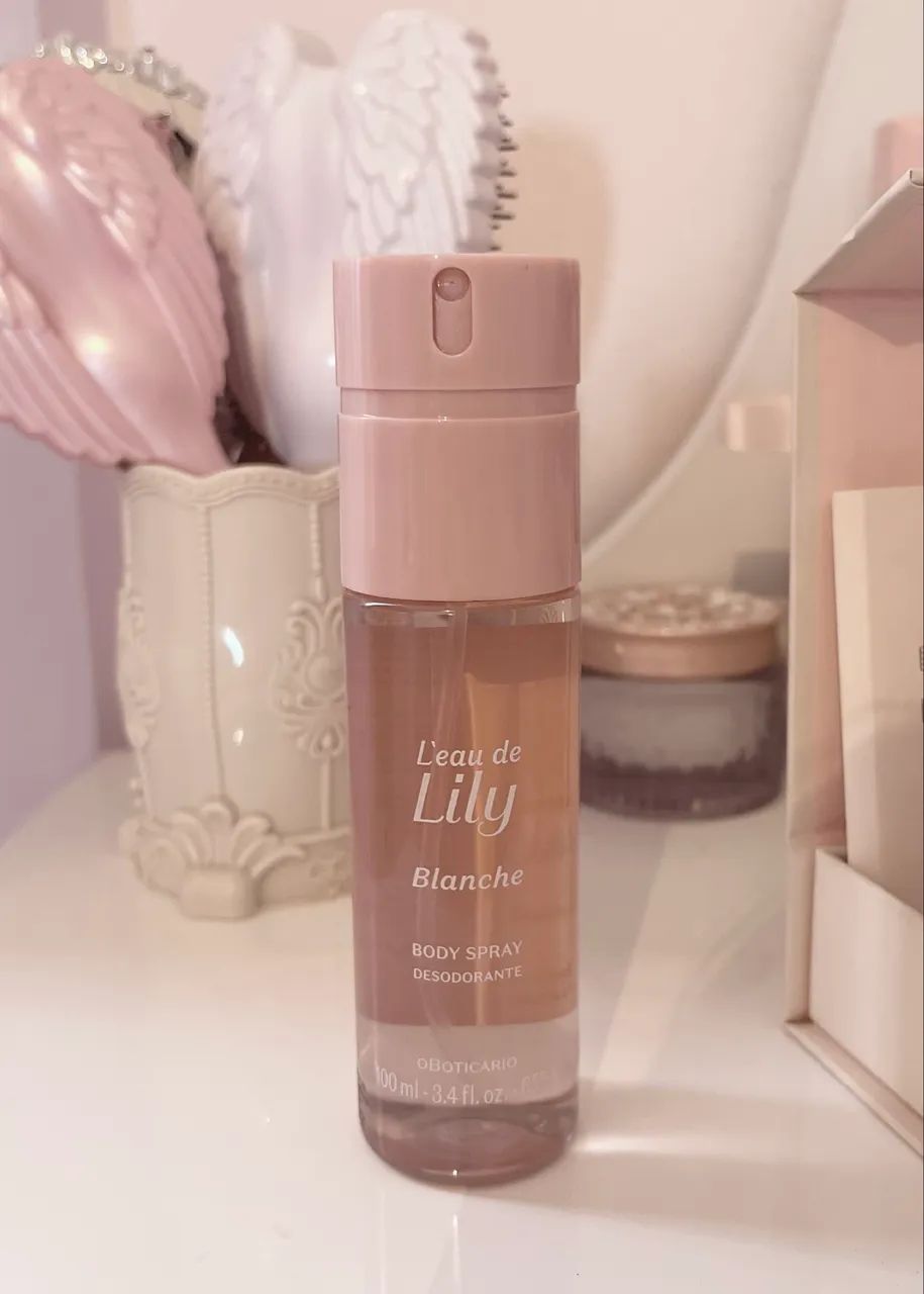 bodysplash o boticário l'eau de lily blanche
