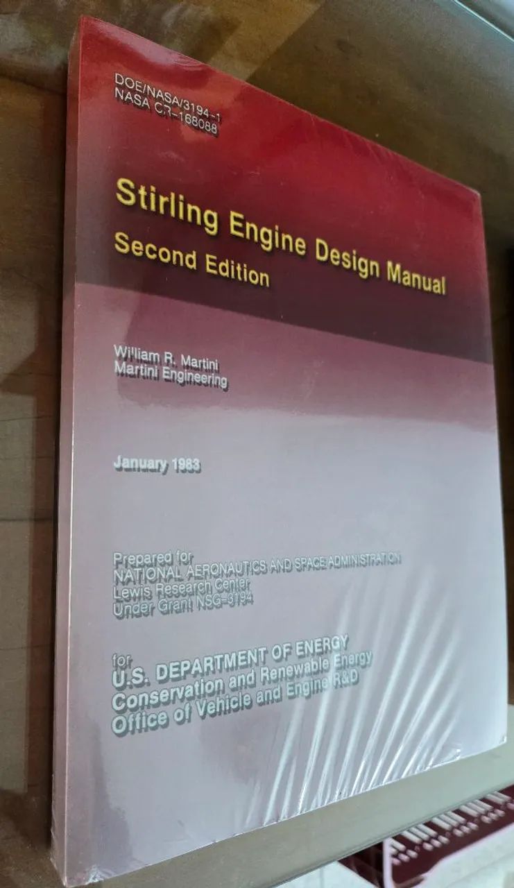 Stirling Engine Design Manual Martini 2ed - Foto 2