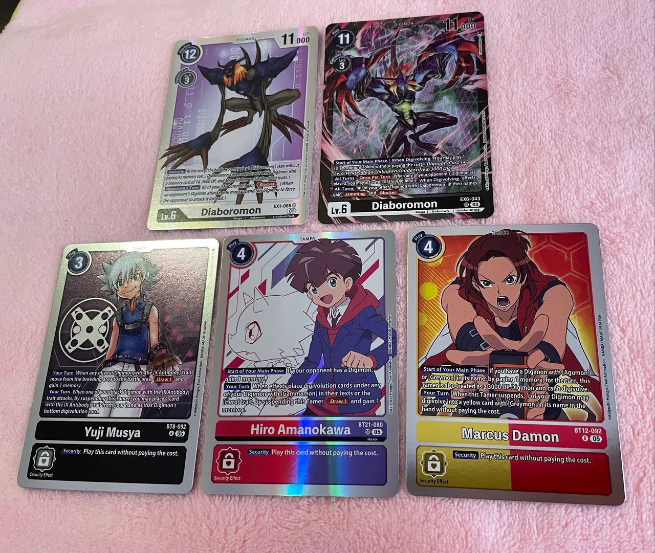 Digimon TCG Set com 5 cartas - Foto 2