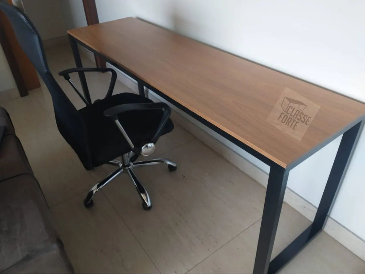 Mesa de Escritório Nova - Fabricação própria  - Foto 5