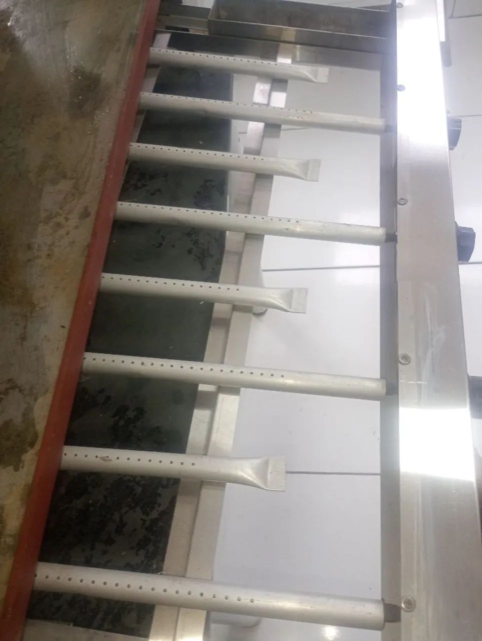 Chapa de lanchonete edanca 1m novíssima - Foto 4