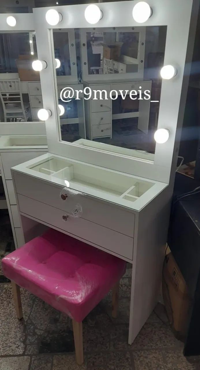 Penteadeira 2 gavetas - Foto 5