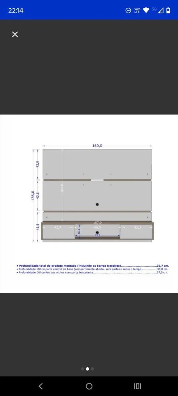 Painel para tv - Foto 3