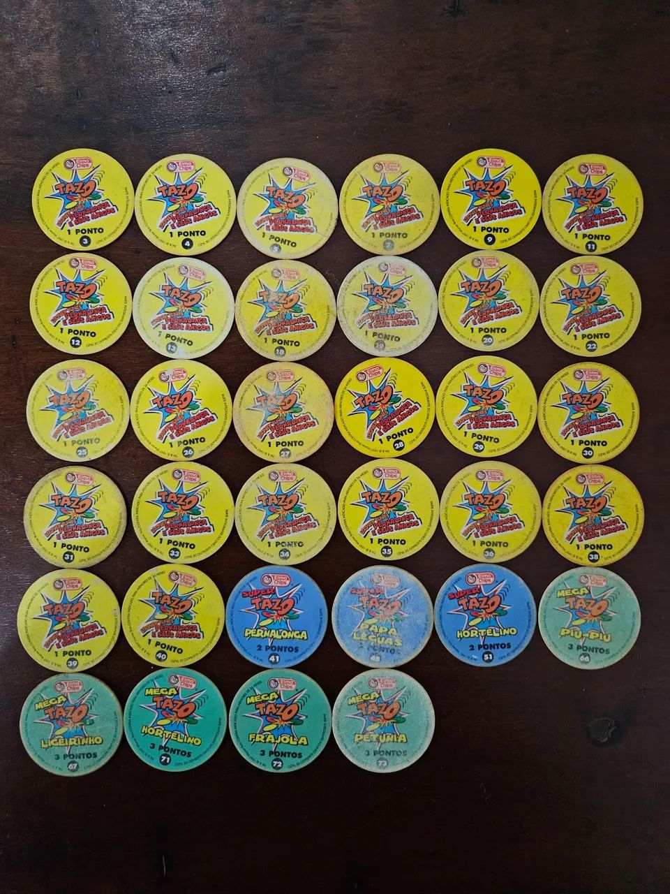 Lote tazos Looney Tunes 34un elma chips - Foto 2