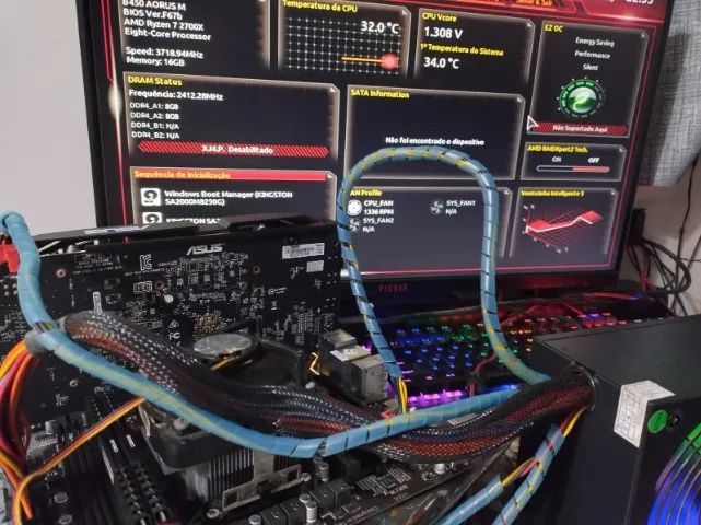Kit b450m + Ryzen2700x - Foto 4