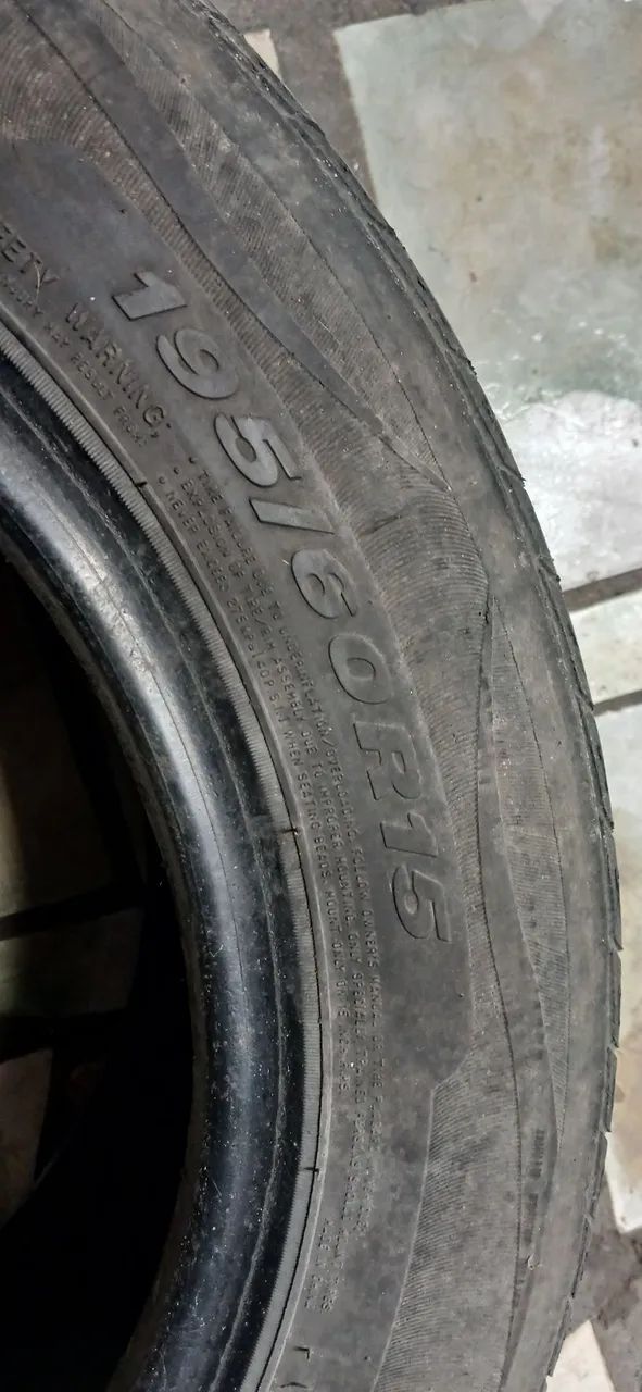 Pneus e um Aro13 step - Foto 3