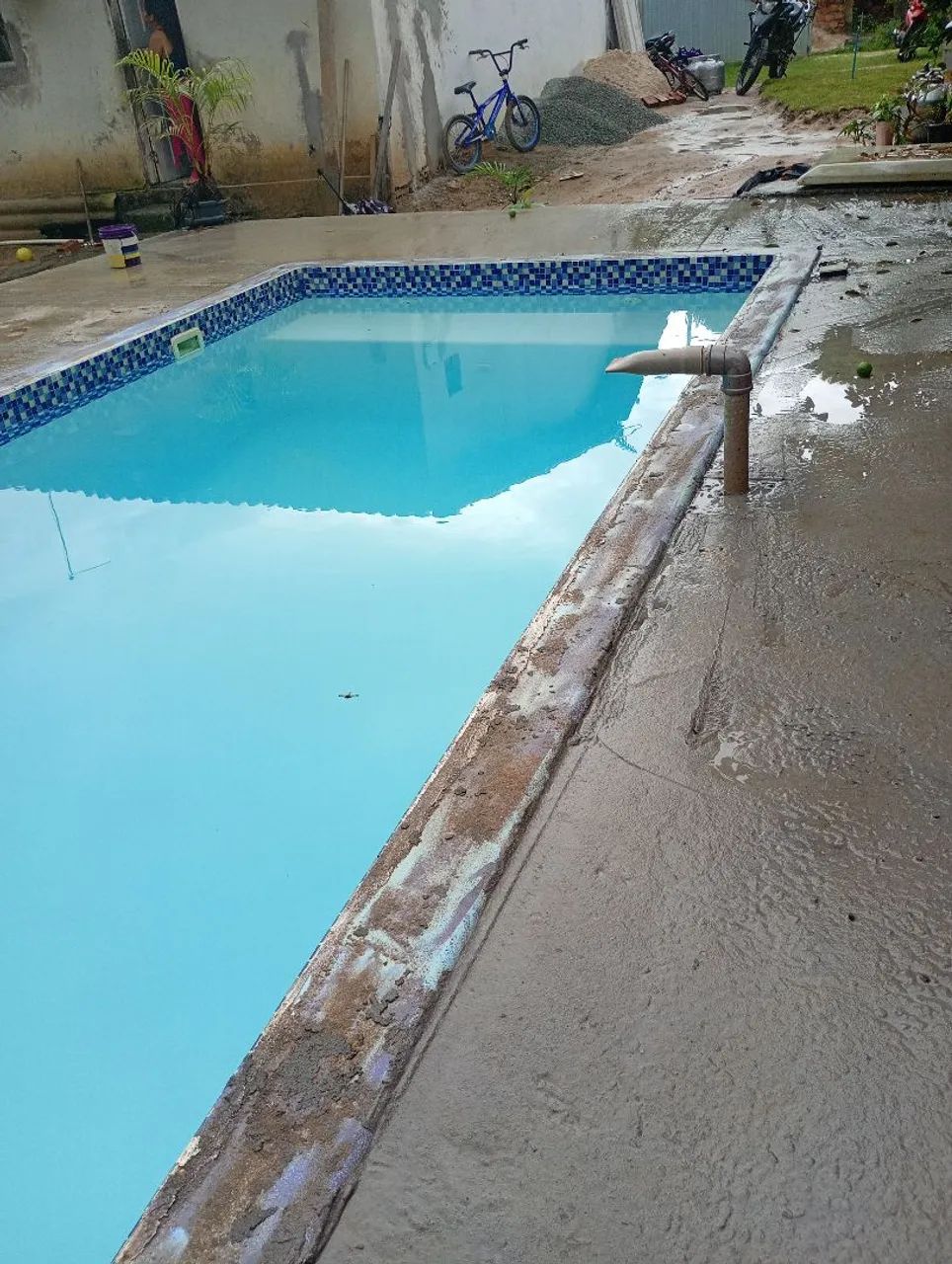 Instalação de piscina de fibra  - Foto 5