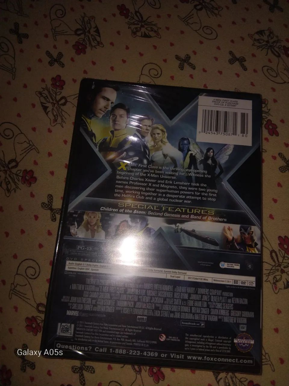  DVD Original X-Men: First Class Lacrado - Estado de Novo - Foto 2