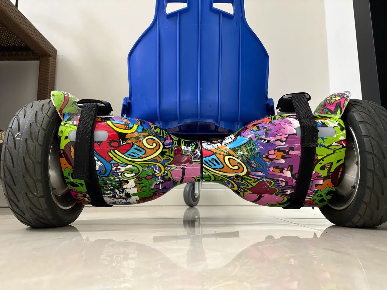 Hoverboard elétrico Mibo Hip Hop 10 polegadas + overkart  - Foto 4