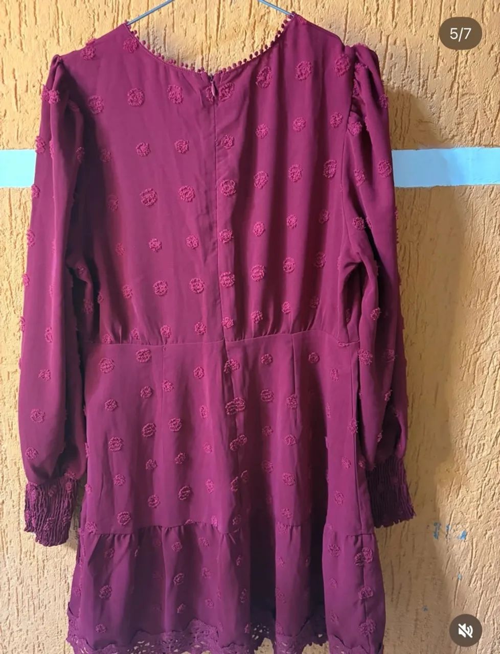 Vestido rendado romântico  - Foto 5