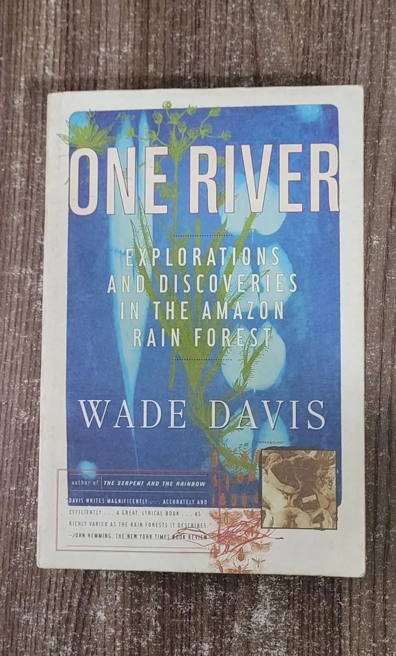 Livro One River - Wade Davis de 1996