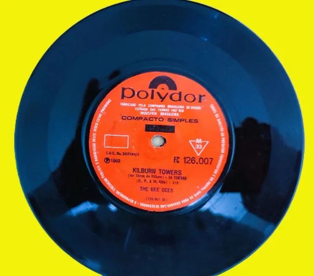 LP Compact Simples Vinil THE BEE GEES - I Started A Joke - 1969 - Polydor - Foto 4