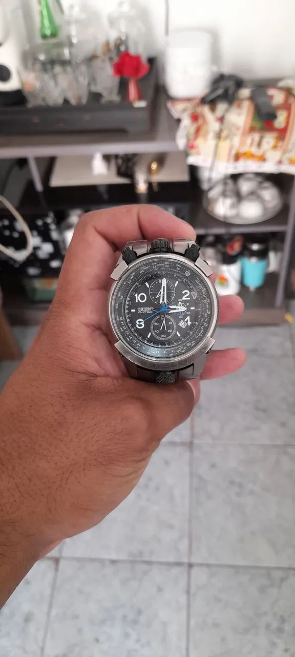 Orient titanium original aprova de água  - Foto 2