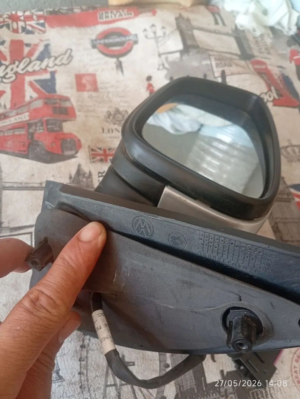 Retrovisor eletrônico wolkswagen original  - Foto 2