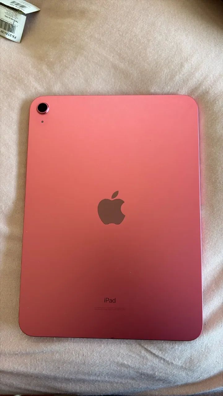 Ipad Rosa 11 Geração, 1 Ano De Uso, Perfeito Estado! Vai Com A Película ,Capinha E Caixa! 