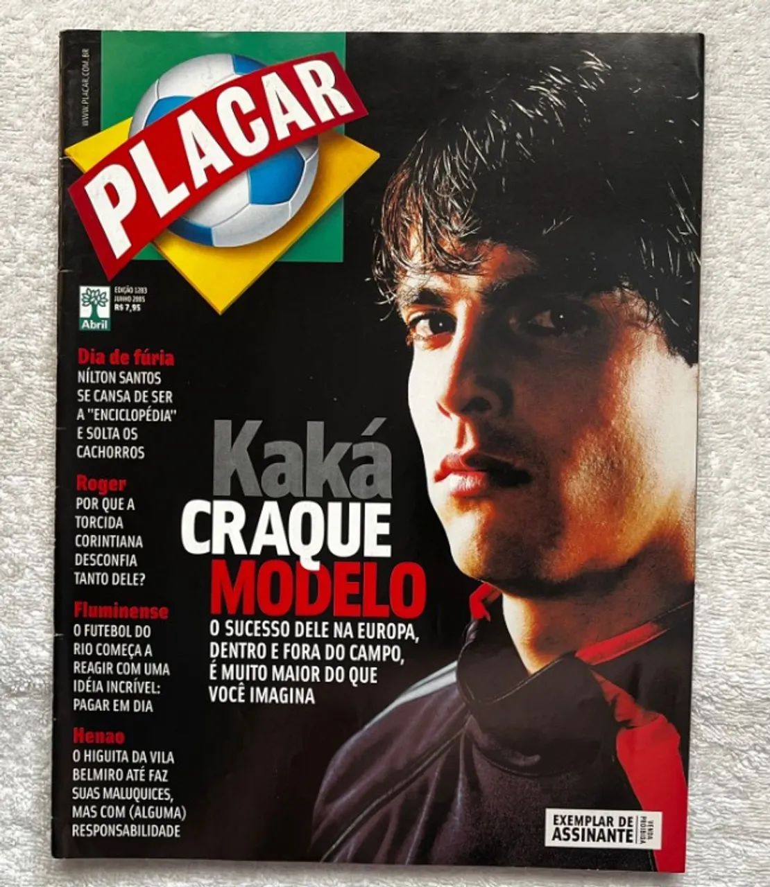 Revista Placar Edição 1283 - Junho 2005