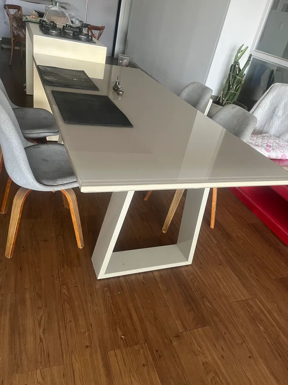 Mesa   Laka com tampo laqueado  - Foto 3