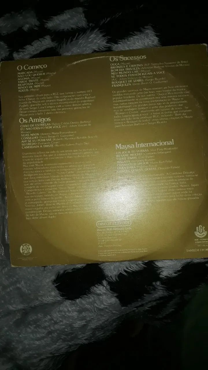 Maysa - ao vivo Para sempre LP vinil - Foto 5