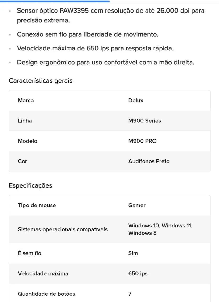 Mouse M900 PRO - Foto 2
