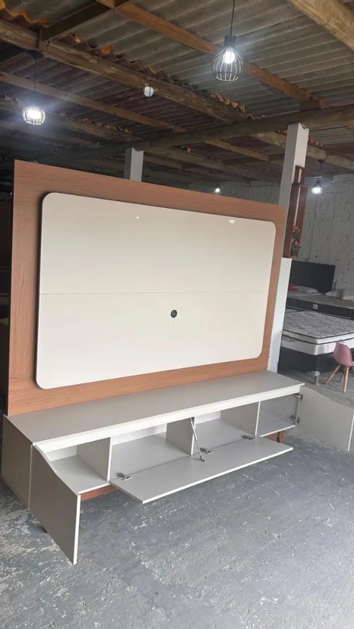 Conjunto rack e painel  - Foto 2