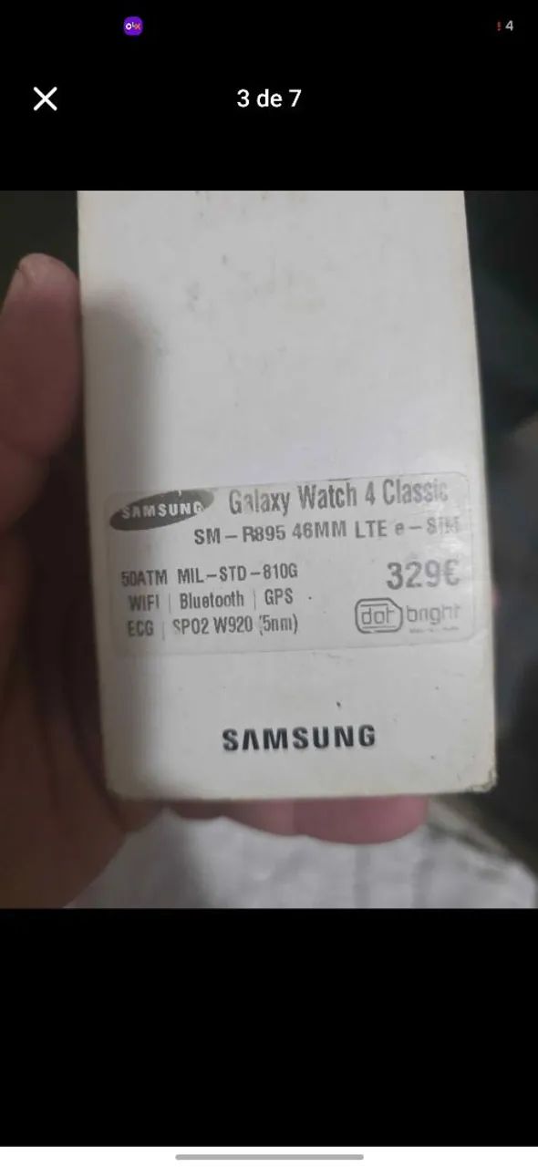 Galaxy watch 4 classic 46mm LTE e-sim GPS - Foto 3