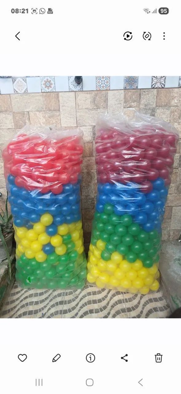 Bolinhas Transparentes  , Coloridas Resistente  - Foto 4