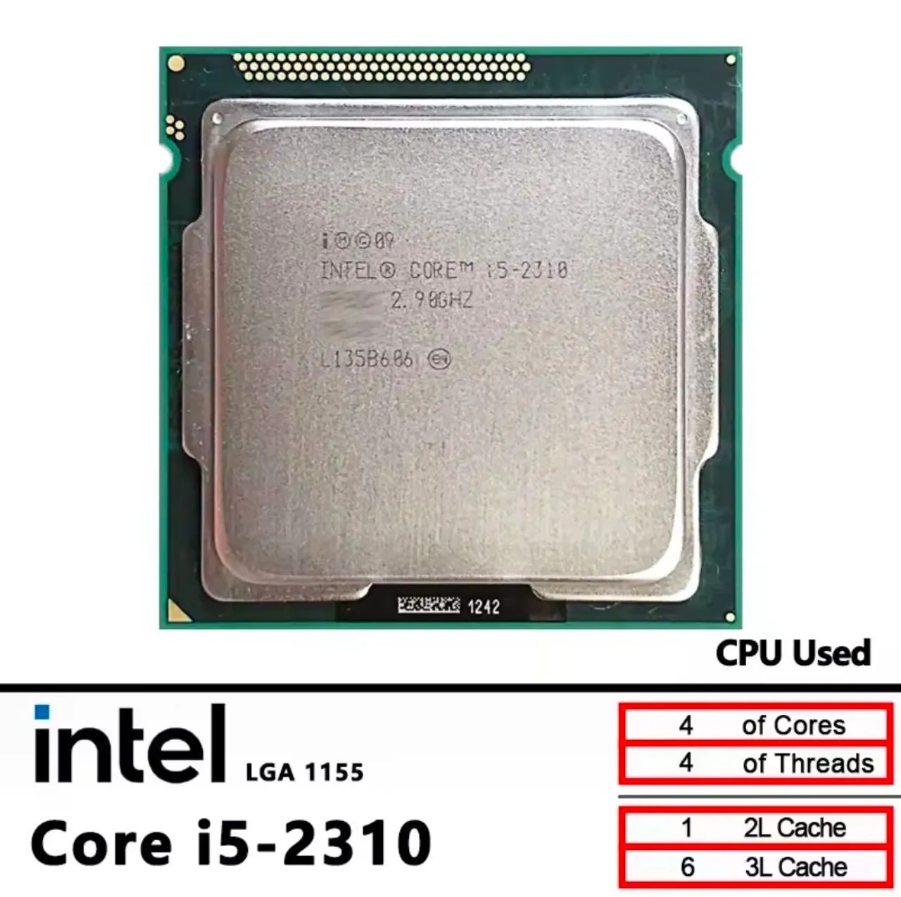 Processador Intel Core i5 2310 2.90ghz