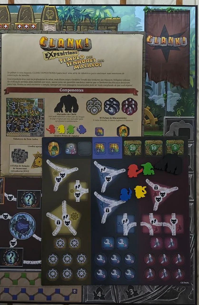 Clank (base + 2 expansões) - Board game - Foto 5