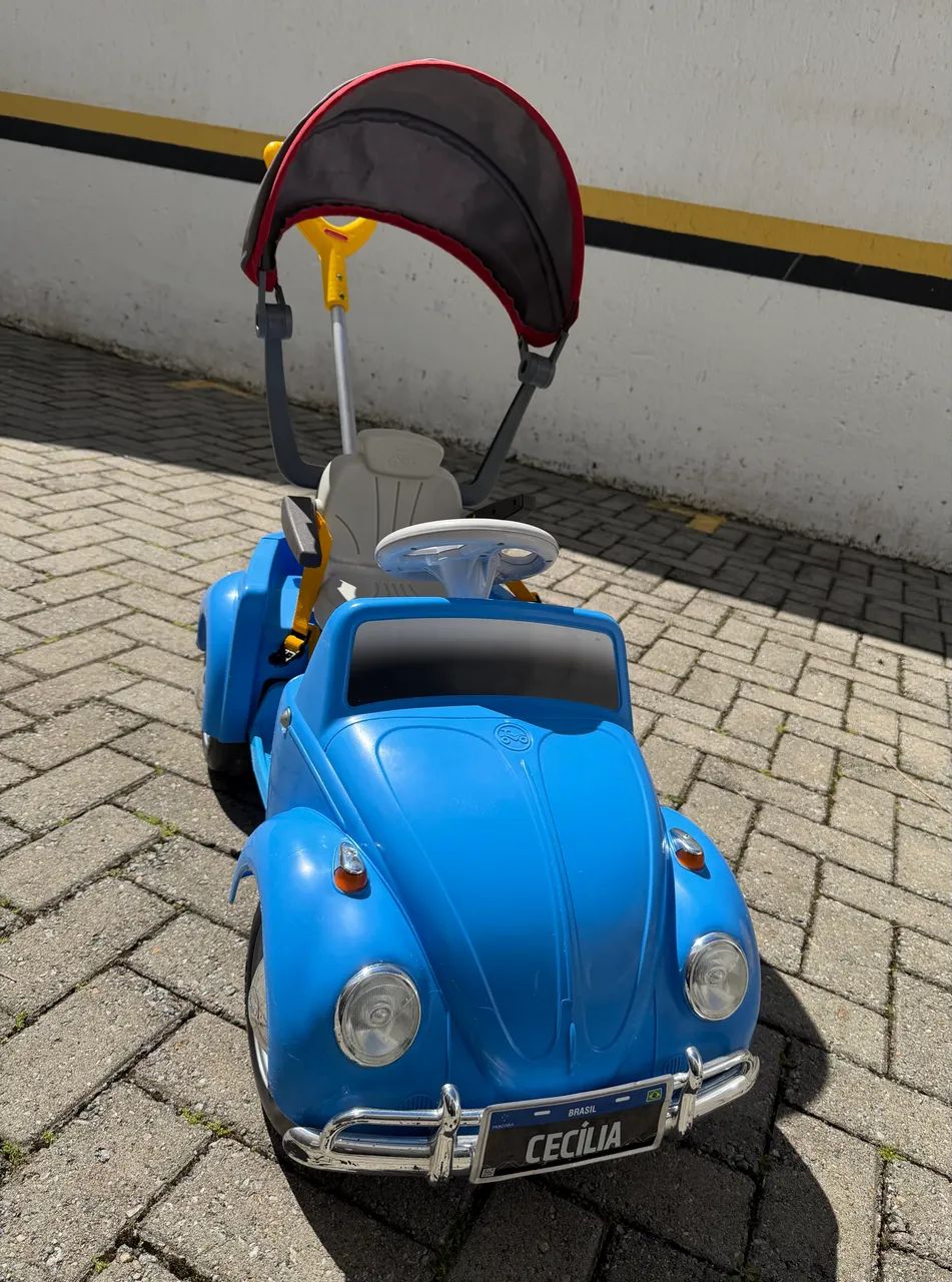 Fusca Poliplac Carrinho de Passeio 