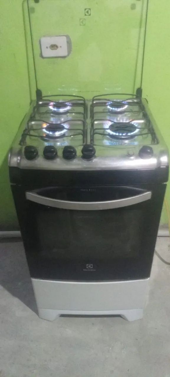 fogão 4 bc Electrolux automático (entrego) - Foto 5