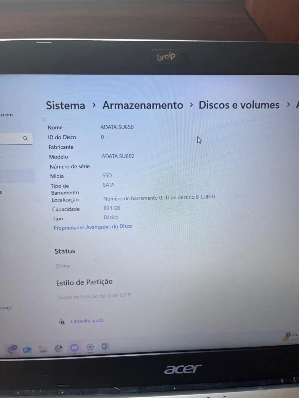 Notebook Acer 22" I5 1TB 8gb - Foto 3
