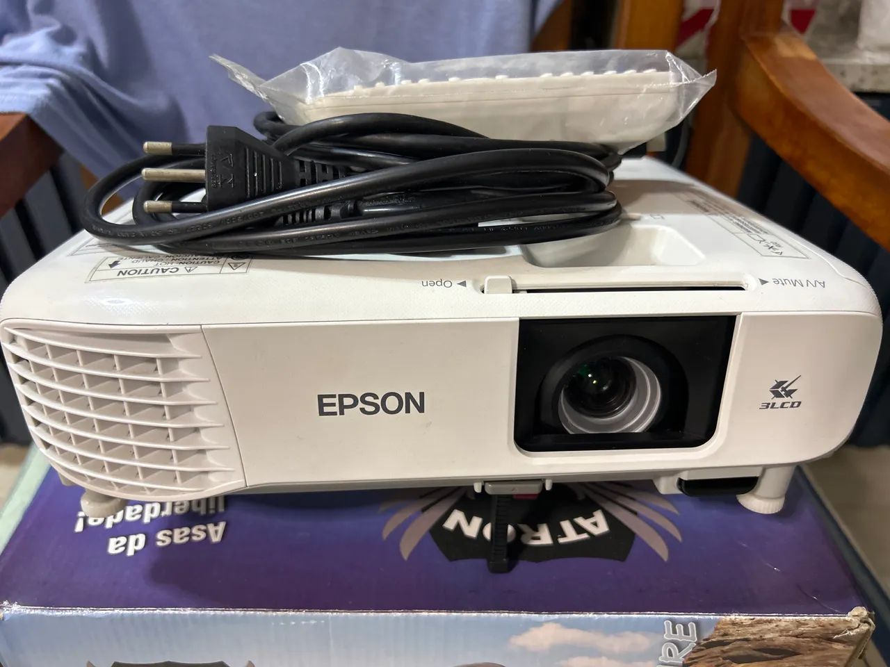 Projetor Epson X39 completo  - Foto 2