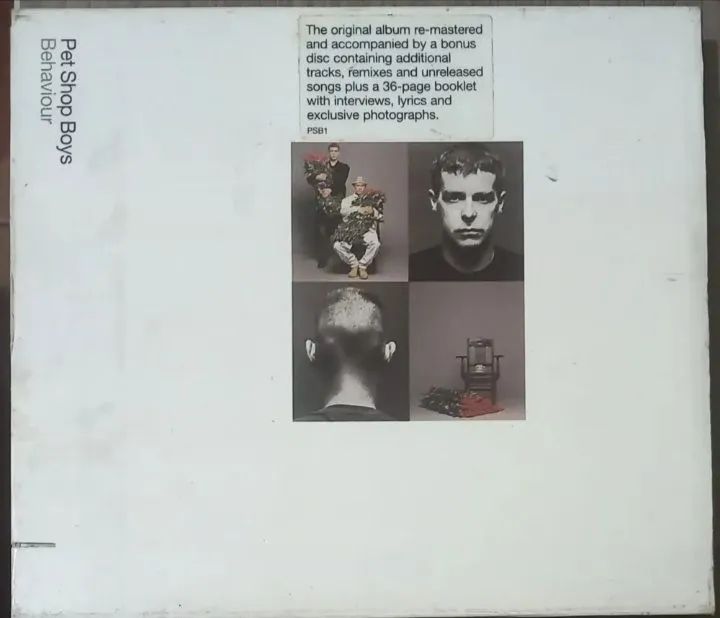 Cd Pet shop boys-Behaviour- Duplo  ed limitada Holandês 