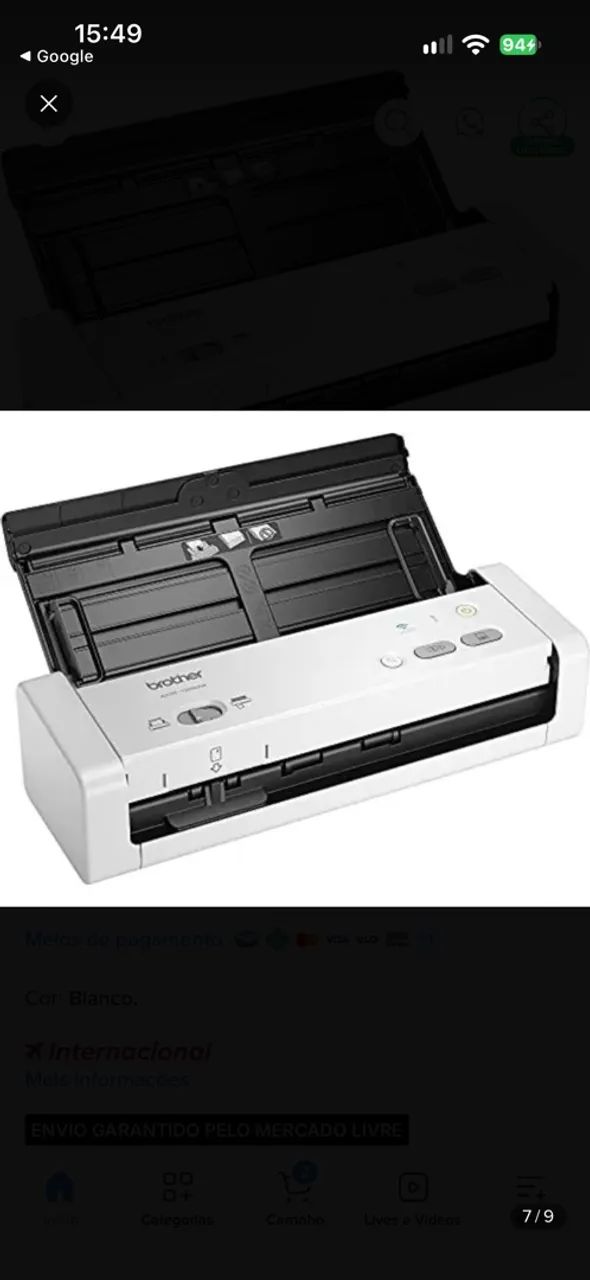 Scanner Brother ADS 1250w - Foto 3