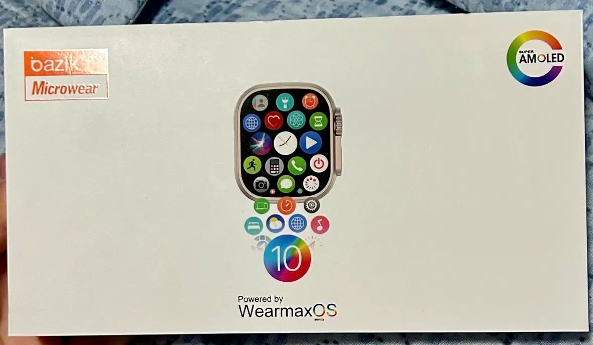 smartwatch bazik microwear ultra 10 - Foto 4